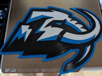 Utah Mammoth 3D Logo