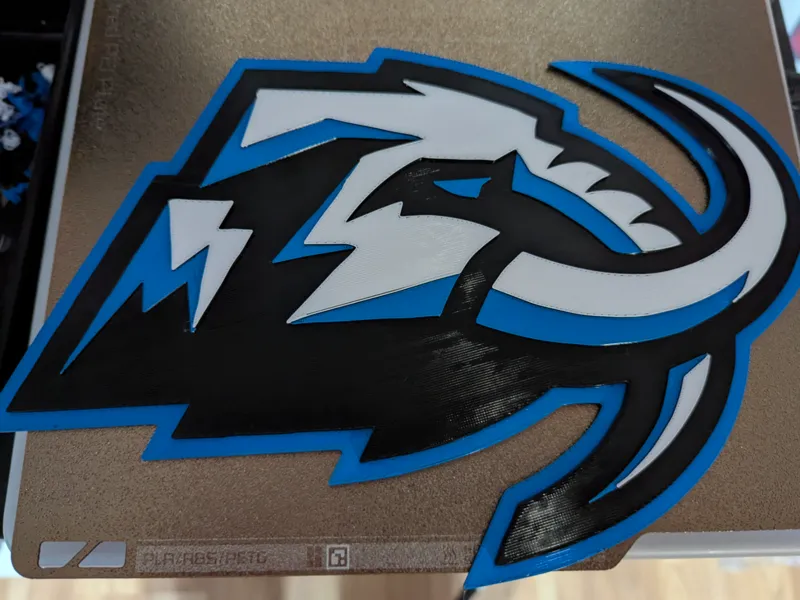Utah Mammoth 3D Logo