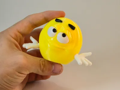 Shrug Emoji Figurine – Desk Decoration