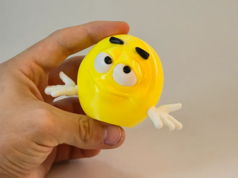 Shrug Emoji Figurine – Desk Decoration