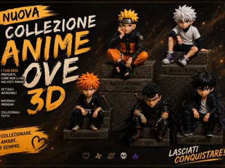 collezione da 5 anime( seduti)
