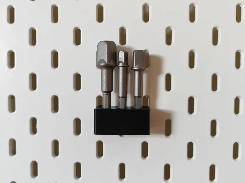 IKEA SKADIS - Hex to Square Drive Adapter Holder