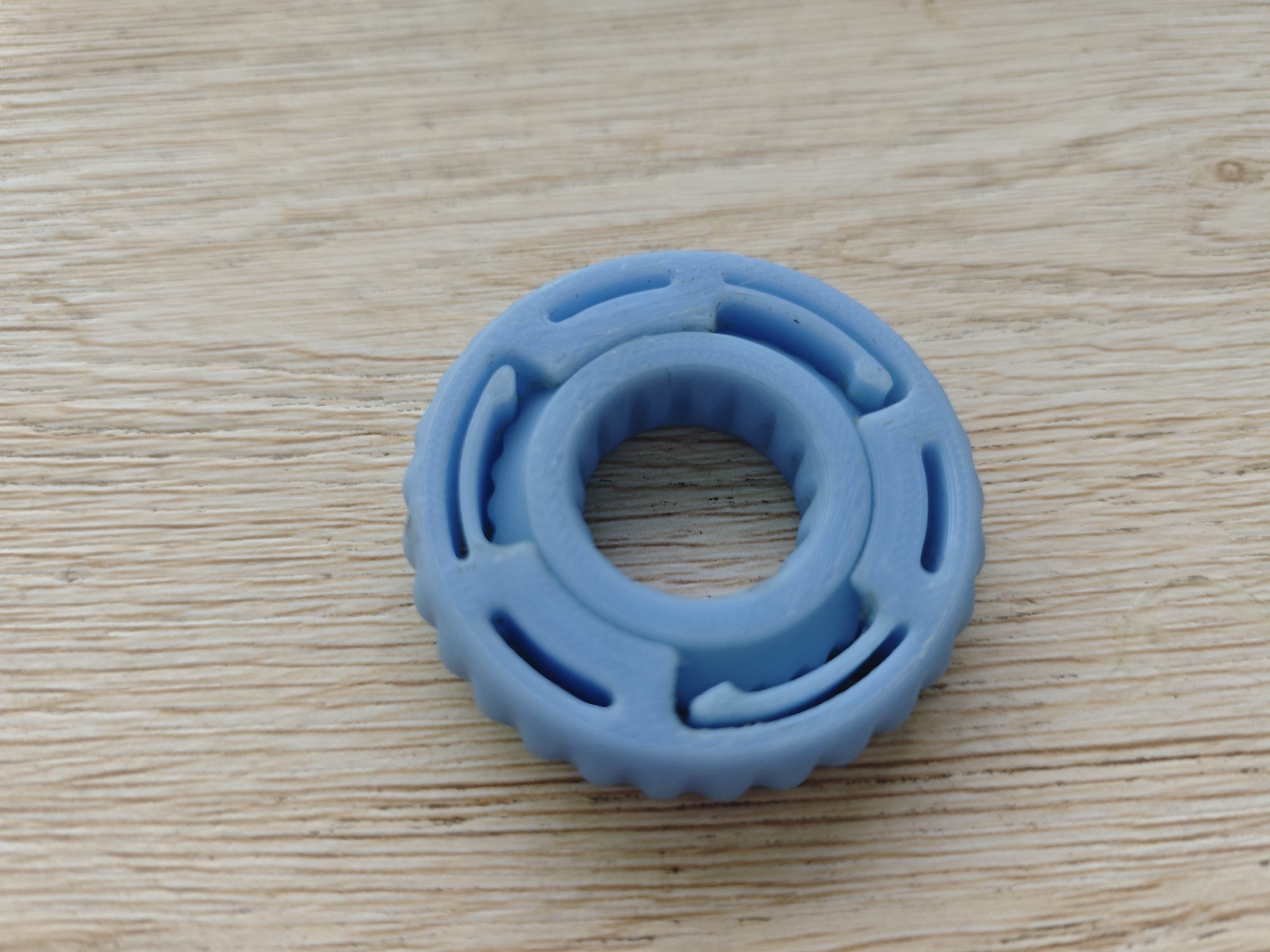 Miniatura 3 do modelo 3D 双向旋转解压指环（Stress relief ring）