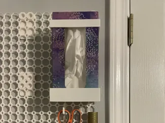 Tissue Box Holder for Multiboard