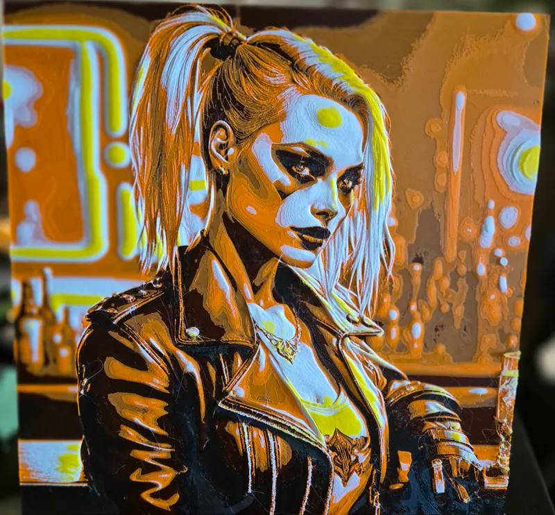 Harley Quinn Hueforge