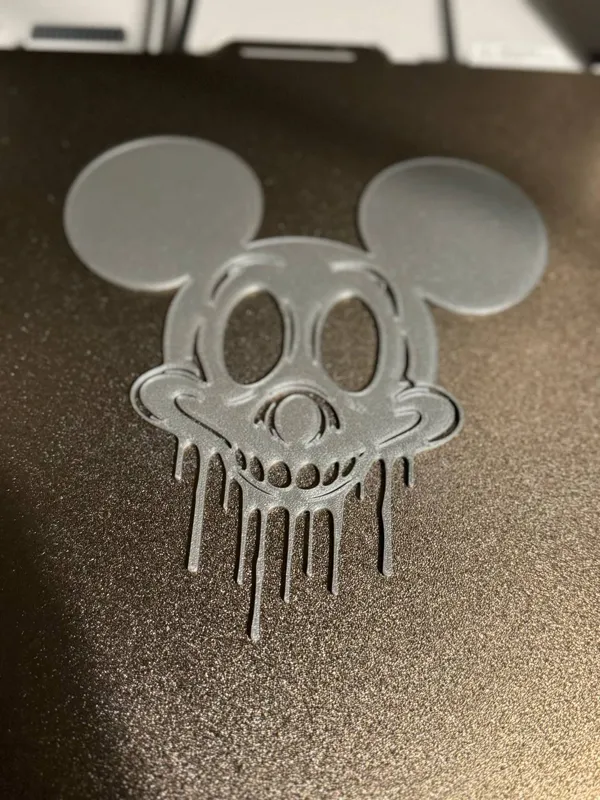 Mickey horreur — déco murale