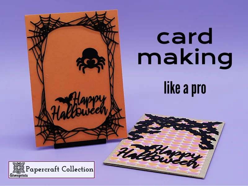 Halloween cardmaking kit