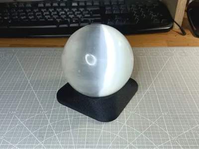 Crystal ball stand base 10 cm diameter 
