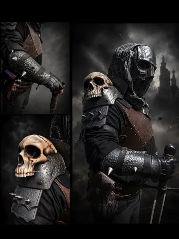 Adorno temático: The ghouls Bracers and shoulder armor set — vista de referencia 2