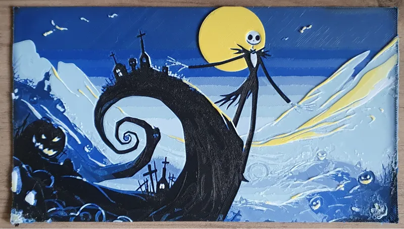 Jack Skellington - Halloween - 5 Color HueForge