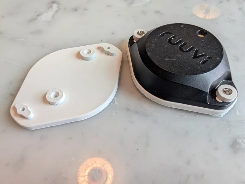 Ruuvitag Pro stick-on mount