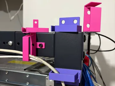Cable organizer for rack