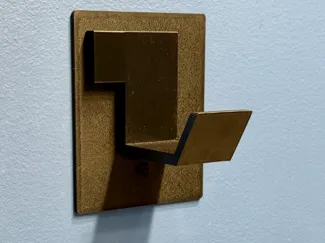 Bathroom Towel Hook - Designer with face plate