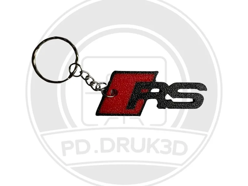 Keychain logo Audi RS