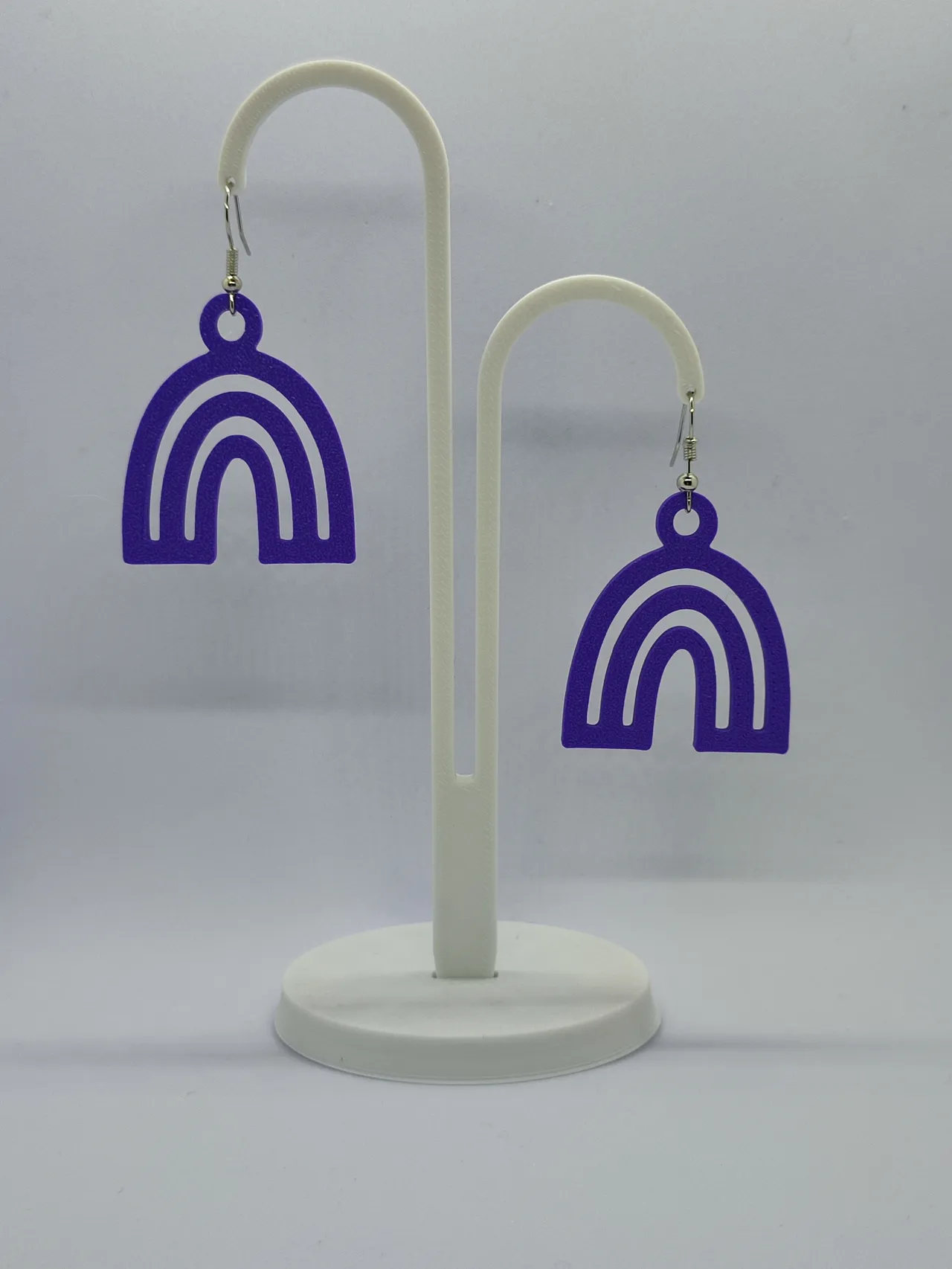 Rainbow Earrings view 2