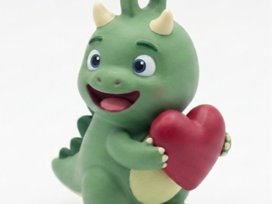 Dino Key Ring 70 mm