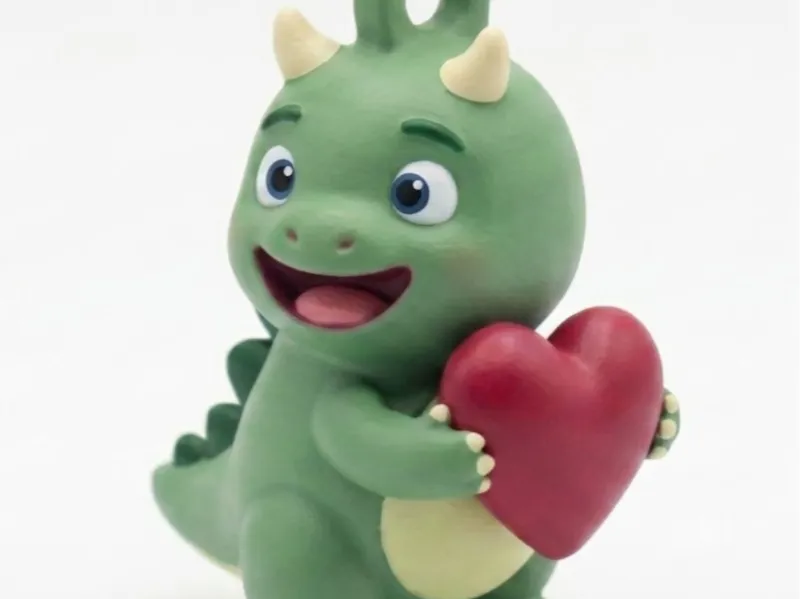 Dino Key Ring 70 mm