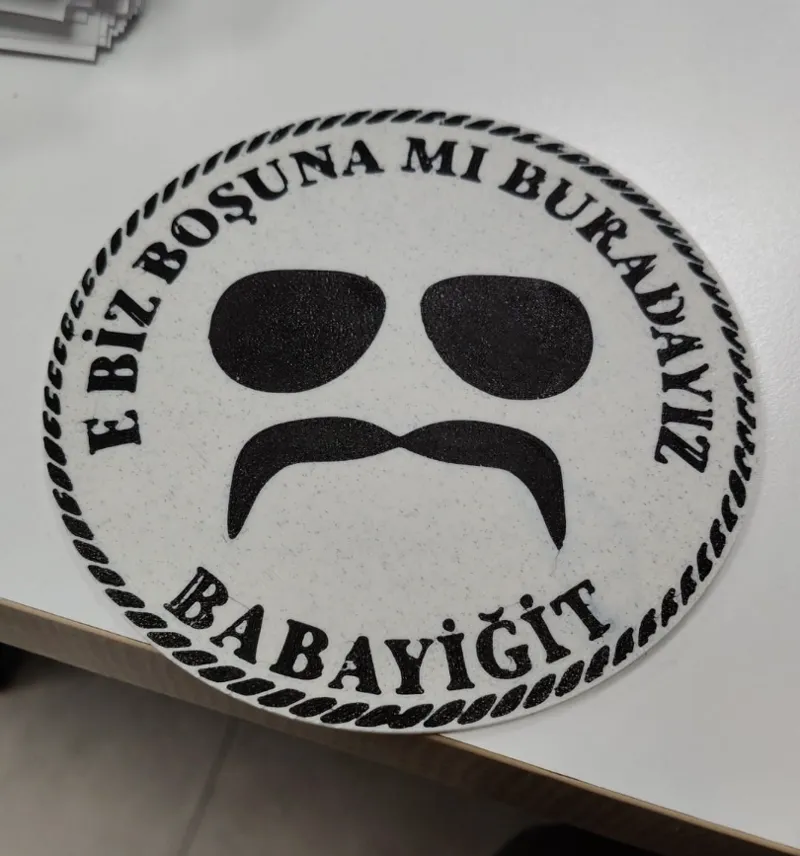 Kurtlar Vadisi Pala Bardak Altlığı