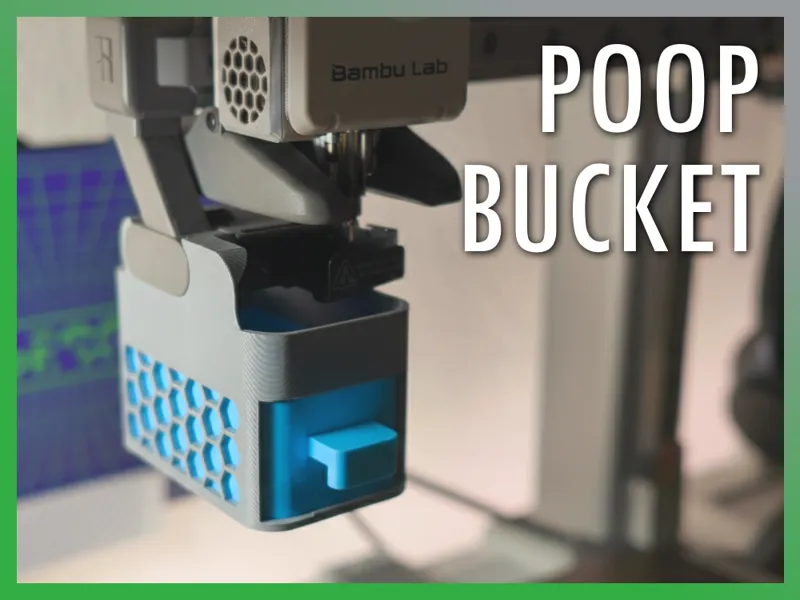 Ultimativer Poop-Behälter für A1 & A1 Mini