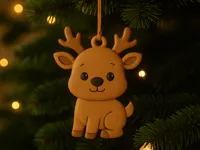 Renne — décoration de sapin de Noël — photo 1
