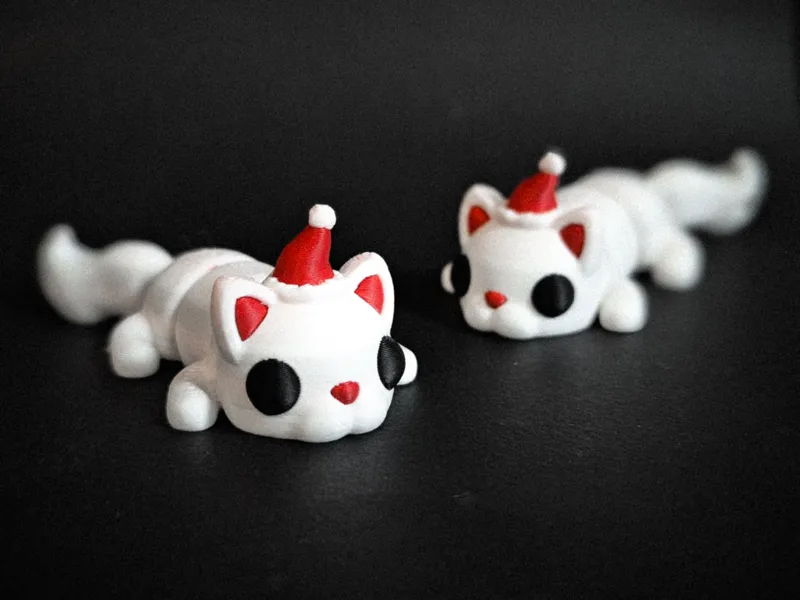 Flexi Christmas Cat (New Design!)