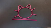 Barrette cheveux chat mignonne — photo 2