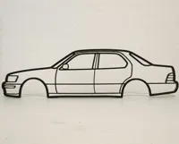 Lexus LS400 — art mural — photo 2