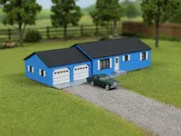 Ranch House (separate doors/windows) 