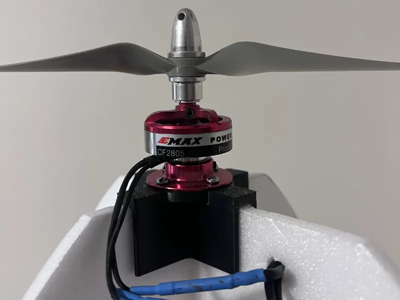 Profile plane motor mount for Emax CF2805