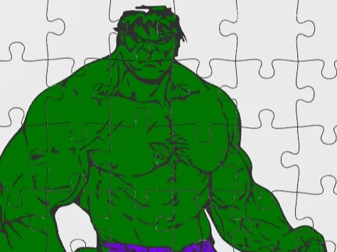 Puzzle 48 pièces - Hulk