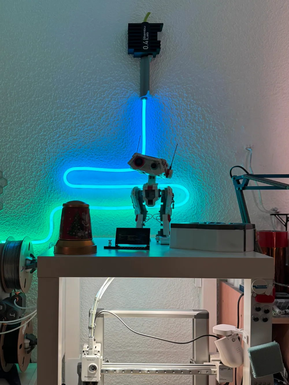 Led Rope To Create Frame A1 Hotend Decoration Lamp for Govee LED rope by NeoRame - MakerWorld