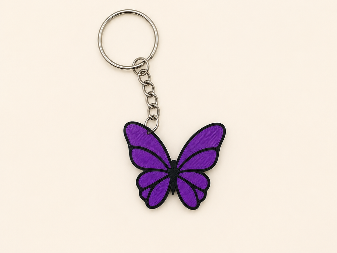 Butterfly Keychain