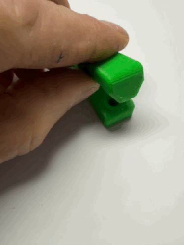 Gancio a L richiudibile 90° or L-shaped joint bracket 31x31