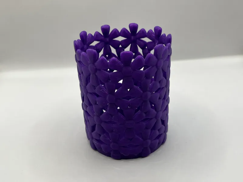 Flower Pen Cup