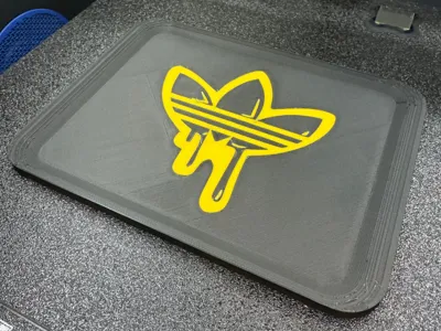 Weed Adidas Tray