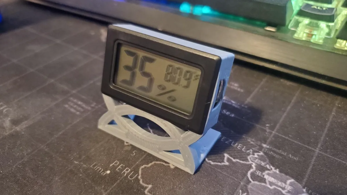 Support de bureau pour thermo-hygromètre Tasogen