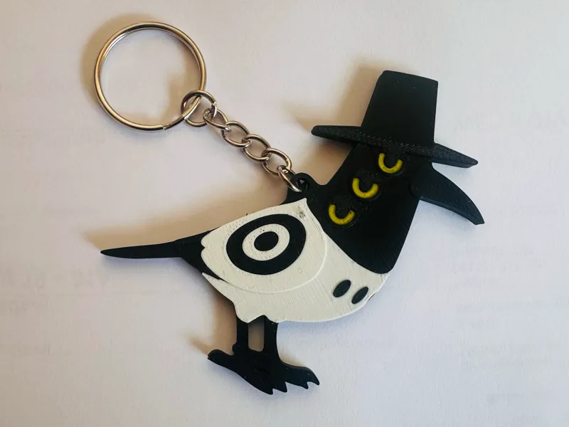 K-Pop Demon Hunters Bird Keychain