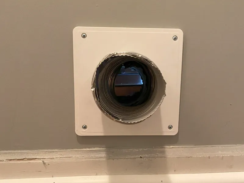 Dryer Exhaust Vent Cover Plate