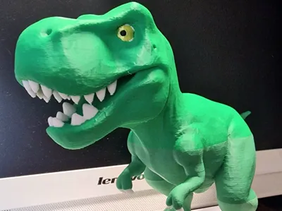 T-Rex dinosaur in color