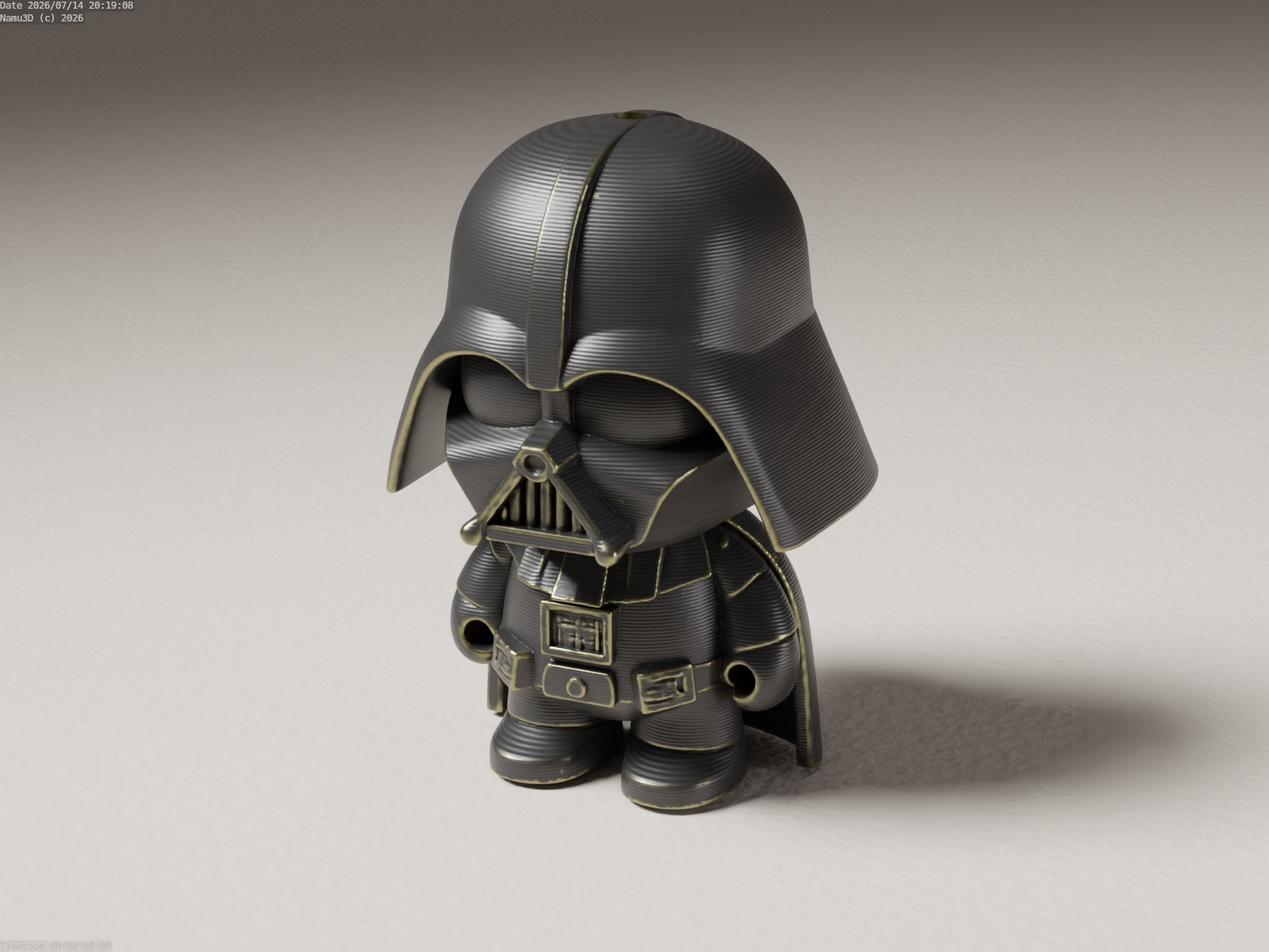 Darth Vader Chibi Keychain / Pendant