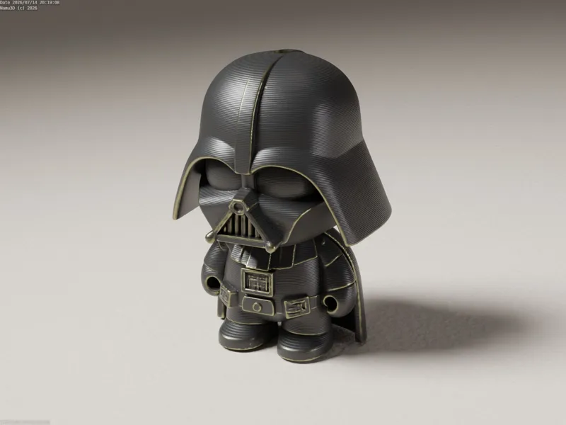 Darth Vader Chibi Keychain / Pendant