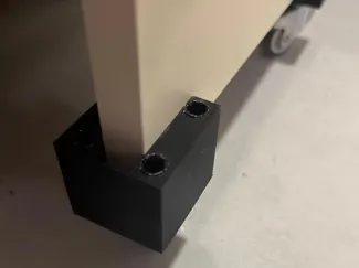 Caster Adapter for 18mm panel