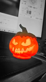 Декорация лампа Pumpkin