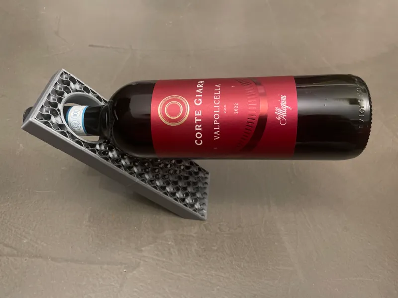 Wine holder remix for normal shape bottle