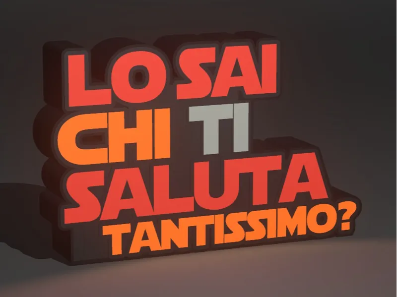 LAMPADA LO SAI CHI?