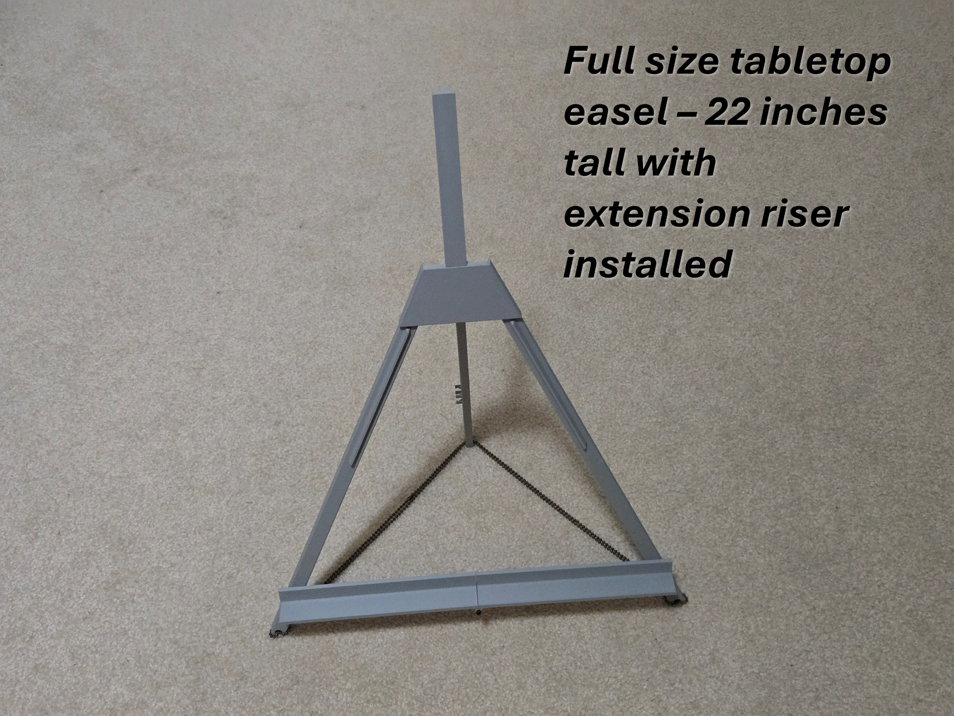 A Folding Tabletop Easel / Display Stand