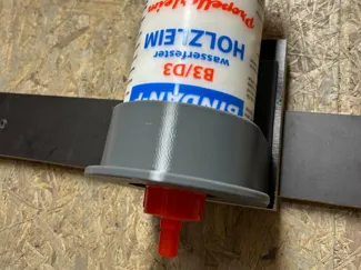 Wandhalter Holzleim / Wall Mount Glue Bottle