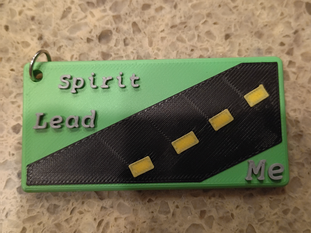 Spirit Lead Me Keychain