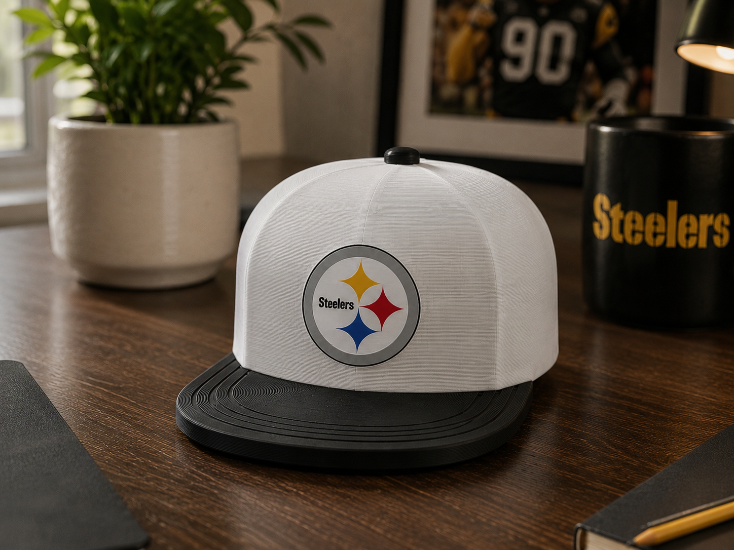 Flat Box Cap Mini - Pittsburgh Steelers Edition