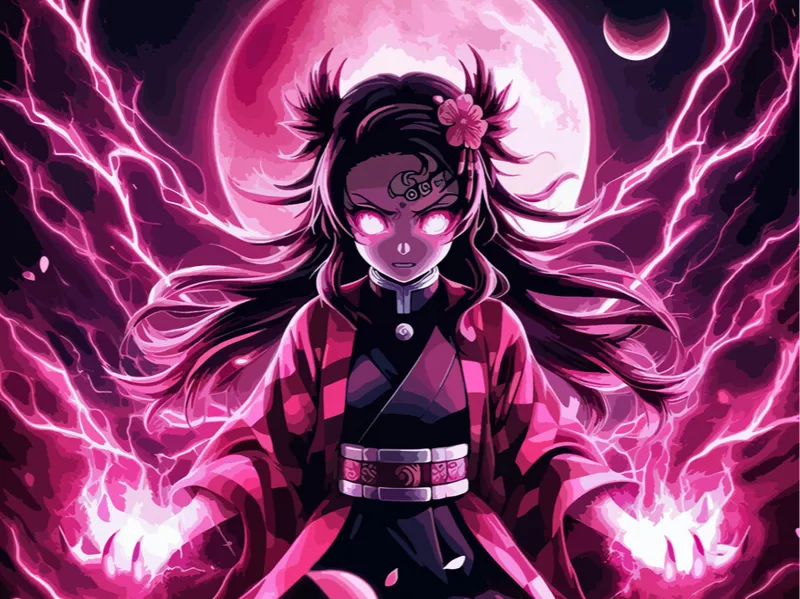 Nezuko demon slayer hueforge